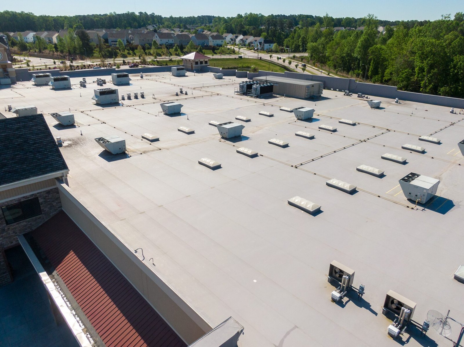 Industrial facility roof repairs